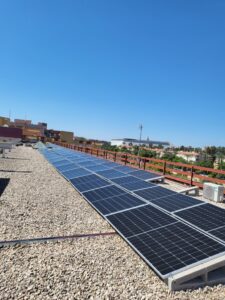 Distribución y conexionado de paneles solares